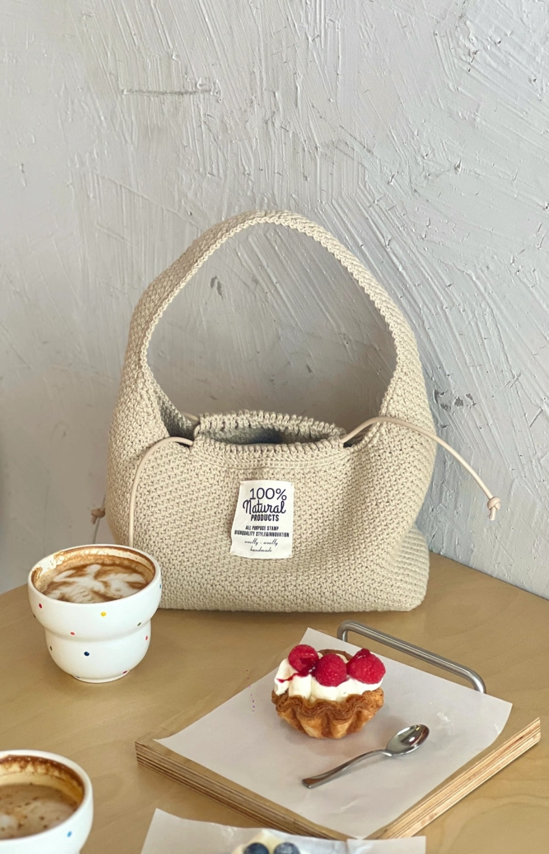 Handmade Linen Woven Bag