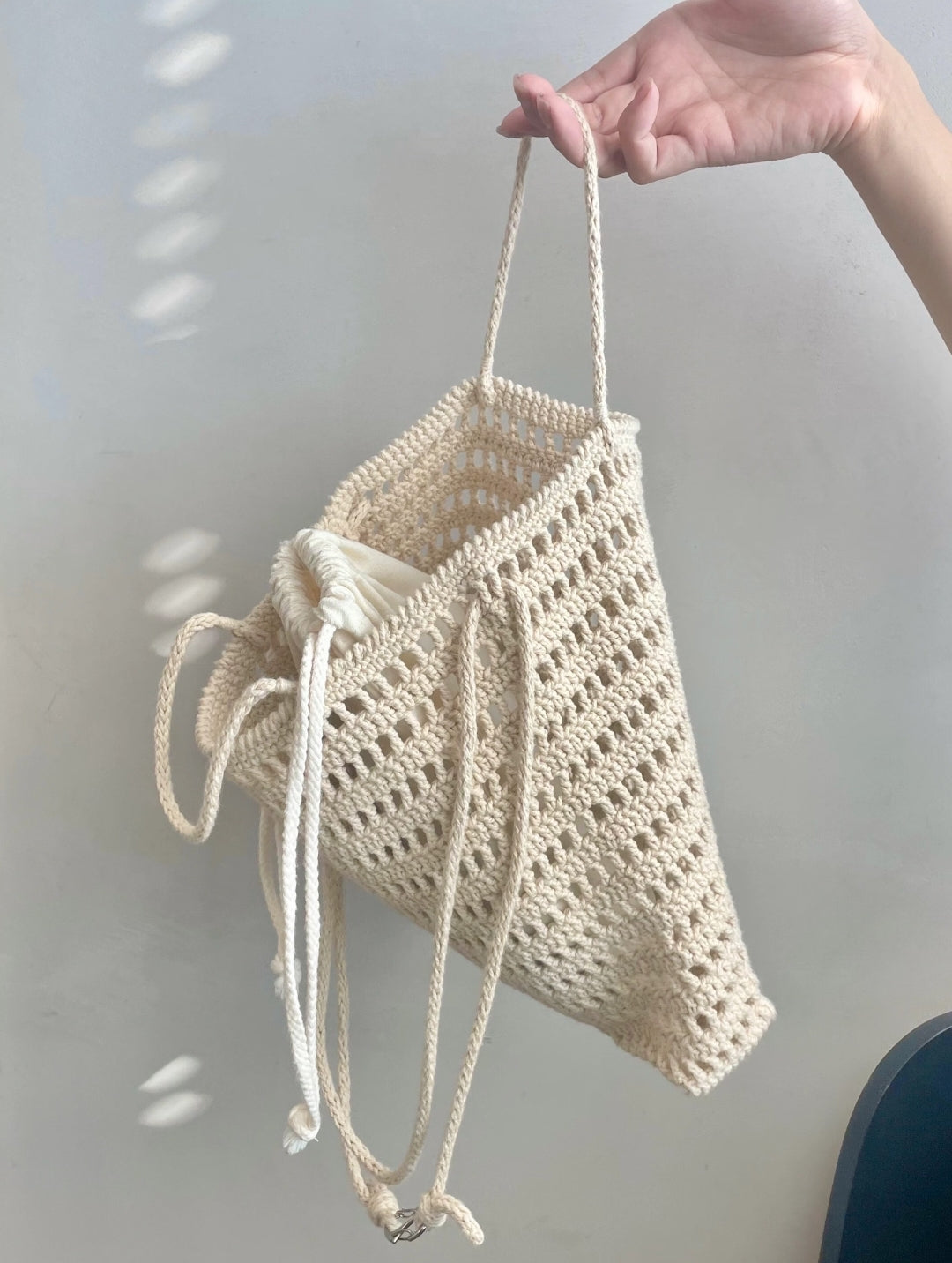 Handmade Linen Fiber Bag