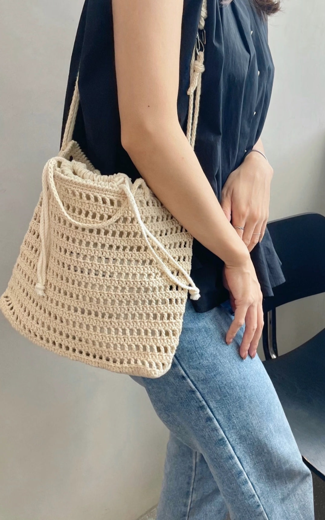 Handmade Linen Fiber Bag