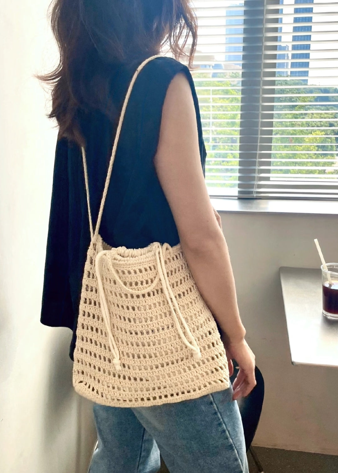 Handmade Linen Fiber Bag