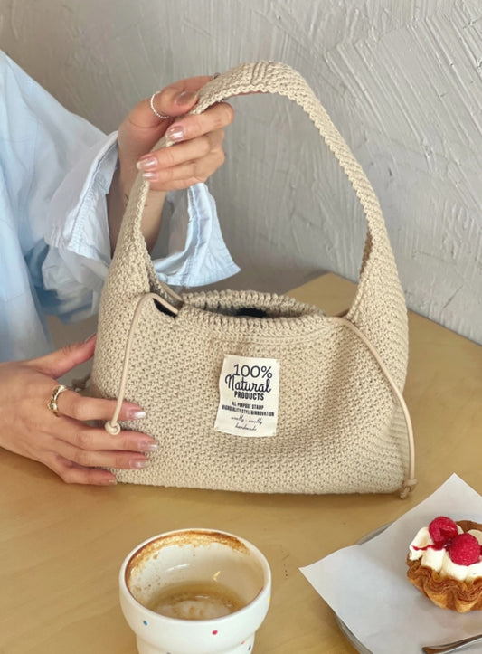 Handmade Linen Woven Bag