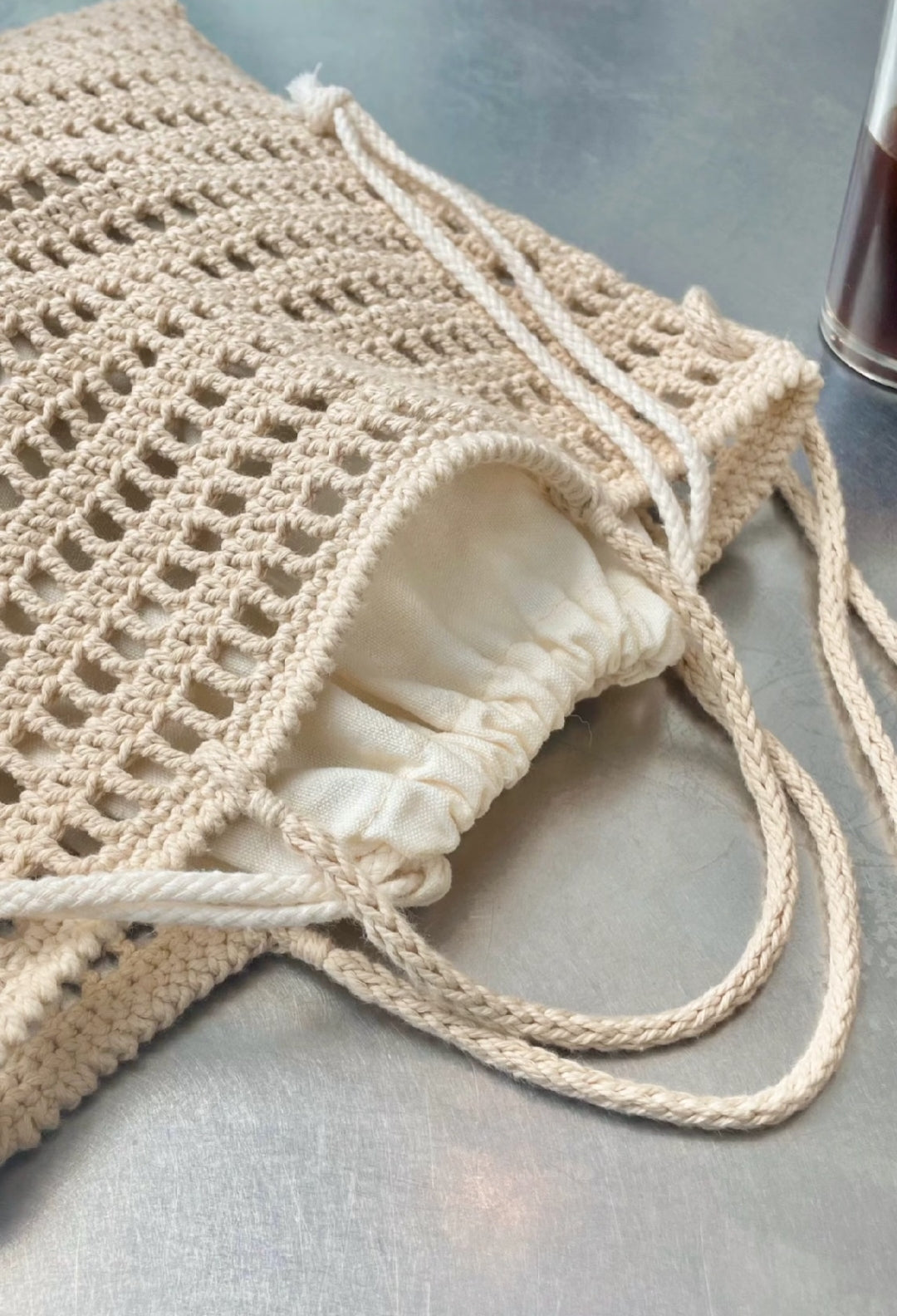 Handmade Linen Fiber Bag