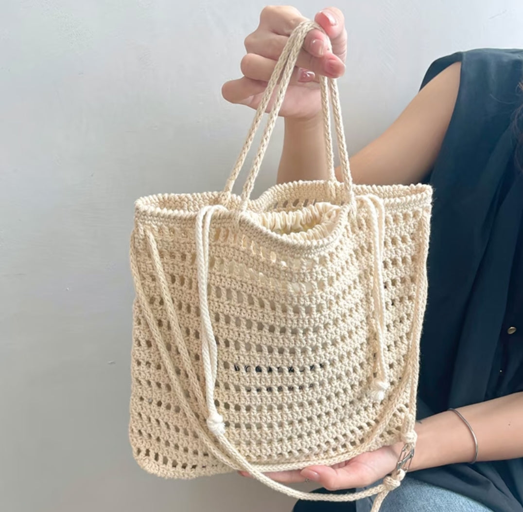 Handmade Linen Fiber Bag